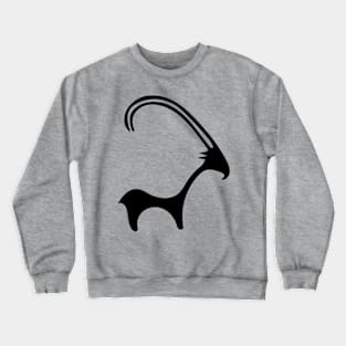 Capricorn (Persian) - timeless abstraction Crewneck Sweatshirt